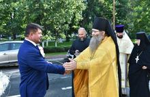 Мэр Ярославля побывал в мужском монастыре: фоторепортаж  