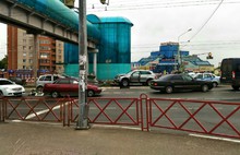 В Ярославле на Московском проспекте иномарка снесла светофор