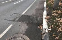 Кривой бортовой камень, мусор, отсутствие уклона: общественники проверили качество ремонта проспекта Авиаторов