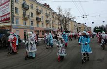 В Рыбинске состоялось новогоднее «НаШествие Дедов Морозов» 