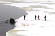 Льдину с рыбаками унесло вниз по Волге после пуска Угличской ГЭС