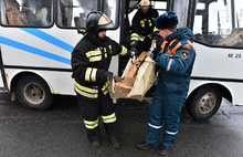 Масштабные учения в Ярославле: ДТП с автобусом, десять погибших, горящие нефтепродукты   