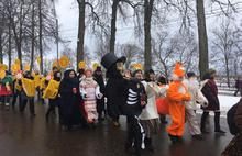 В Ярославле начались масленичные гуляния: видео