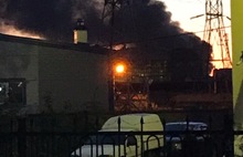В Ярославле загорелся цех бывшего завода