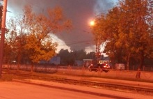 В Ярославле загорелся цех бывшего завода