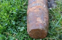 В Ярославской области на приусадебном участке нашли артиллерийский снаряд