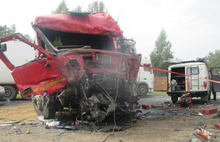 В Ярославской области столкнулись грузовики: погиб водитель