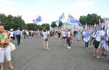 Митинг в поддержку мэра Ярославля или предвыборная пиар-акция политических партий? Фото