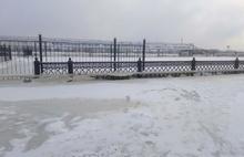 Лед трещит и опускается: в Ярославле вода пошла на спад