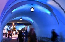 Ярославские власти будут контролировать освещение в арке под Знаменской башней