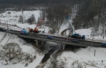 На дороге Ярославль-Рыбинск разбирают мост