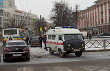 В Ярославле «Скорая помощь» попала в аварию: видео ДТП
