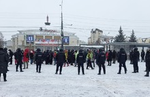 Ярославская полиция оцепила площадь Труда
