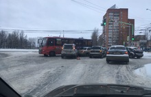 В Ярославле произошли несколько ДТП с участием маршруток