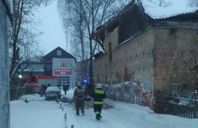 В Ярославле обрушилась кровля и стена дома