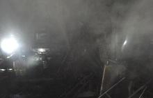 В Рыбинске горел завод «Раскат»