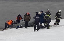 В Рыбинске со льдины спасли двух рыбаков: видео спецоперации