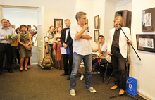 В Ярославле открылась выставка художника Игоря Сакурова «Промежуточные итоги». Фоторепортаж