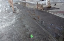 «Яркий мусор из-под снега»: в Ярославле мимикрировала светодиодная плитка