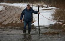 К отрезанным водой деревням в Ярославской области организована переправа