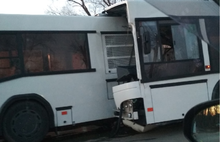 В Переславле в ДТП попали два новых автобуса