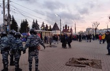 На Богоявленской площади в Ярославле появился ОМОН