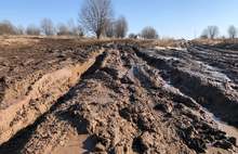 В Переславле-Залесском разрушена дорога в село Городище
