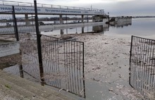 В Ярославле вода подступила к Волжской набережной