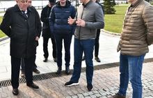 Мэр Ярославля проверил состояние Волжской Набережной