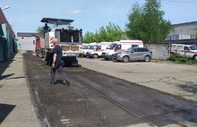 На ярославской станции «скорой помощи» начался ремонт площадки выезда бригад