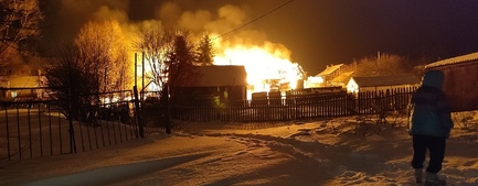 В Ярославской области перед Новым годом сгорел дом, погиб его хозяин из Москвы