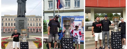 Кубок Гагарина побывал в ярославском детском саду