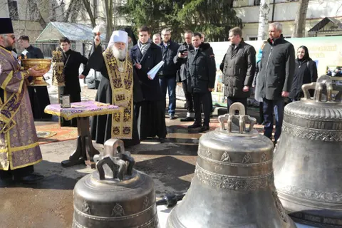 В Ярославле воссоздали колокольню Кирилло-Афанасиевского монастыря