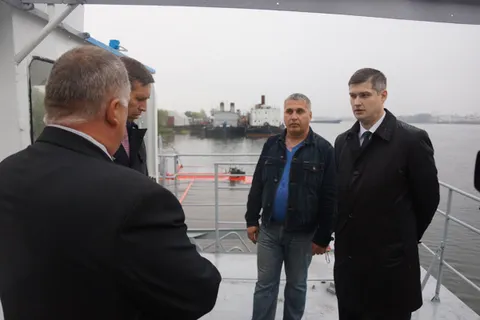 В Ярославле состоялась передача парома для Некрасовского района