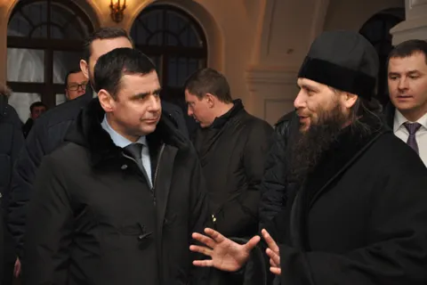 Праздник Крещения Дмитрий Миронов встретил в Переславле-Залесском