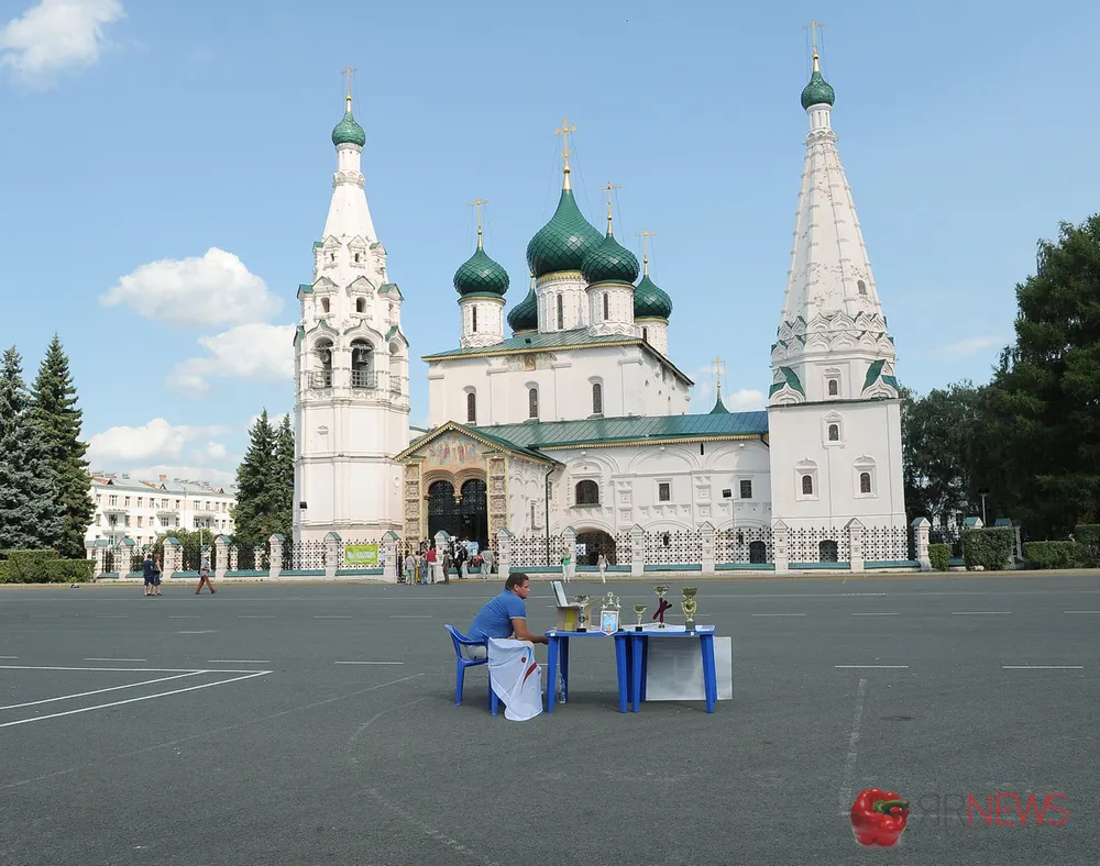 Советская площадь Ярославля подготовлена для завтрашнего гала-концерта