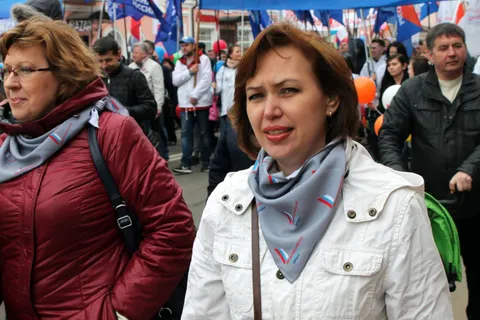 Ярославцы встретили Первомай шествием, митингом и концертом