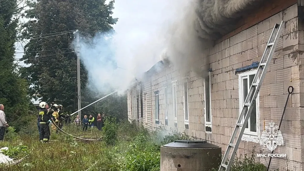В Ярославской области горело производство новогодней мишуры