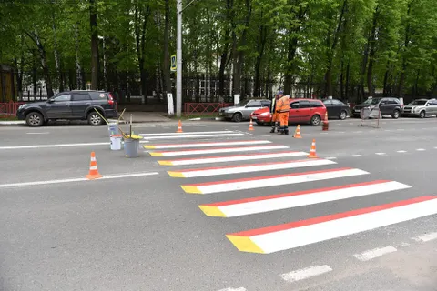 На пешеходном переходе в центре Ярославля появилась первая 3D разметка