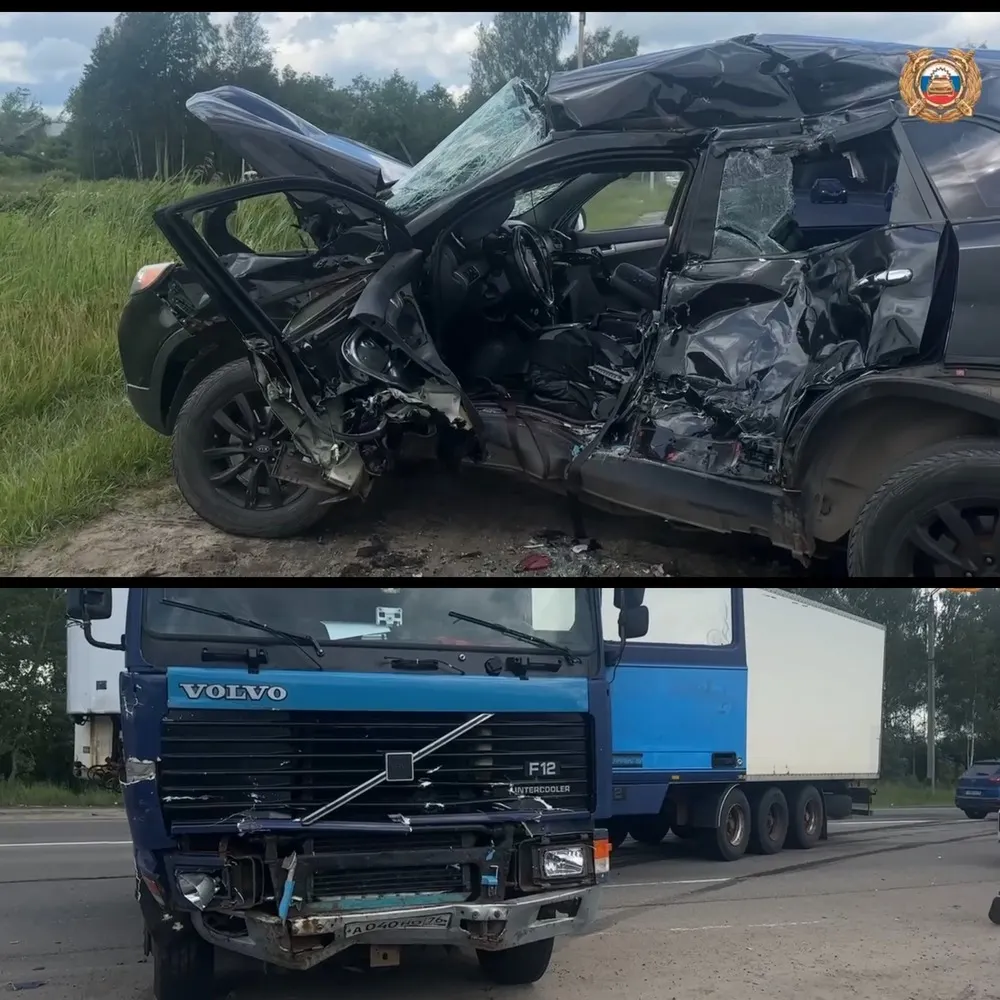 82-летний водитель погиб в ДТП с фурой под Ярославлем