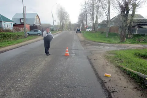 В Некрасовском сбита велосипедистка