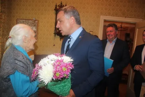Жительница Ярославля отметила столетний юбилей