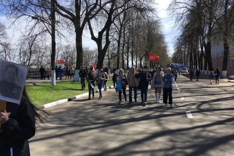В Ярославле начались народные гуляния в честь Дня Победы