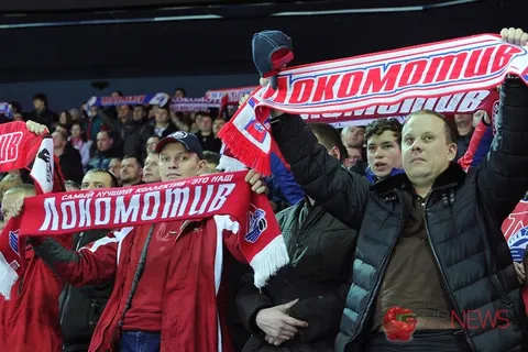 «Локомотив» Ярославля обыграл подмосковный «Витязь». Фоторепортаж