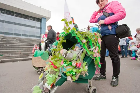 В Рыбинске прошел парад колясок