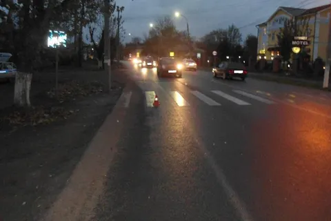 В Ярославской области Лада «Приора» сбила пешехода
