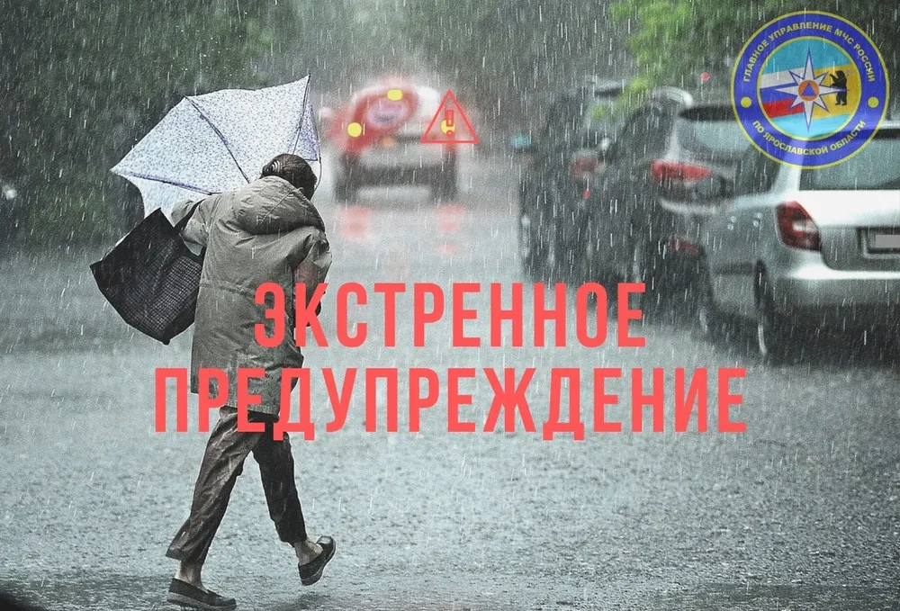 В ярославском МЧС распространили экстренное предупреждение