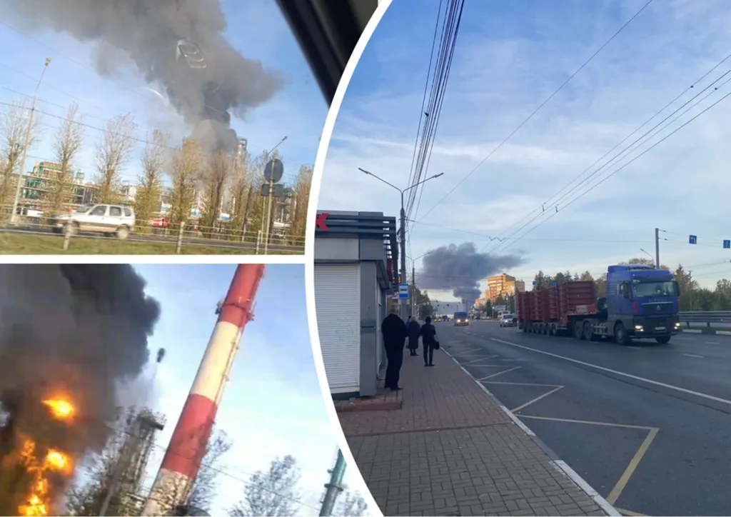 В МЧС официально рассказали о пожаре на ярославском НПЗ