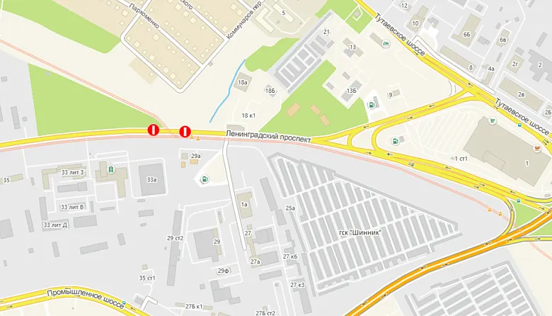 В Ярославле запланировано перекрытие Ленинградского проспекта