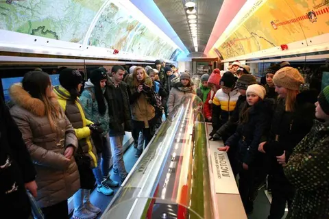 В Ярославле снова работала уникальная передвижная выставка РЖД